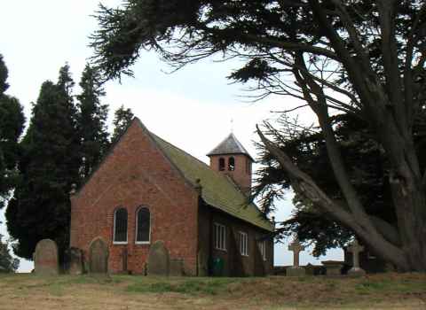 St Chad's Old Church, Tushingham, Cheshire.