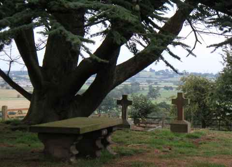 St Chad's Old Church, Tushingham, Cheshire.