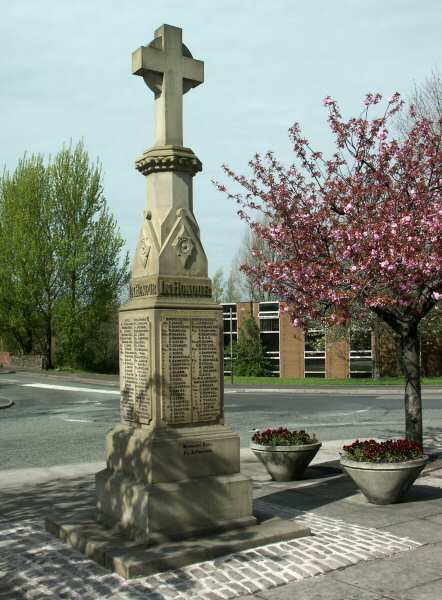 War Memorial, Globe Square, Dukinfield, Cheshire.