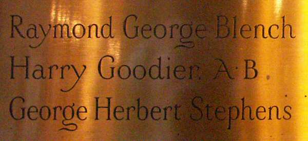 War Memorial, St James Church, Gawsworth, Cheshire.