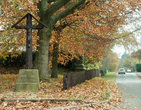 War Memorial, Gawsworth, Cheshire.