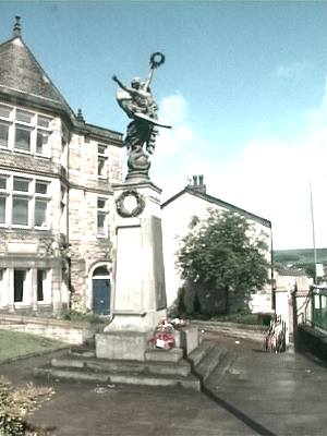 War Memorial, Hadfield, Derbyshire.