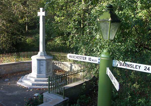 War Memorial, Hollingworth.