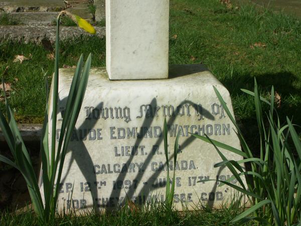 Flying Accident at Thornycroft Hall.
