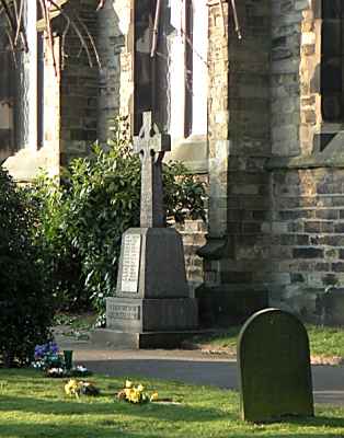 War Memorial, St Paul's Church, Macclesfield, Cheshire.
