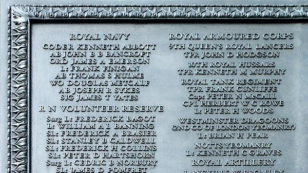 War Memorial, Manchester University.