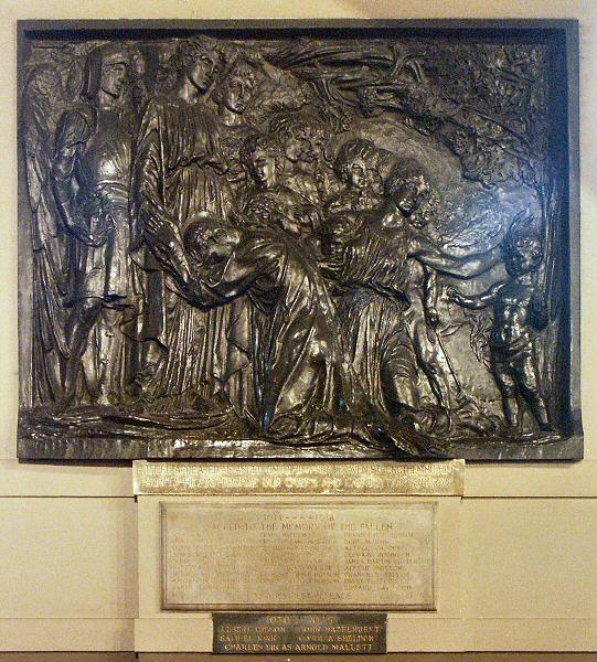 War Memorial, St Martin's Church, Low Marple.