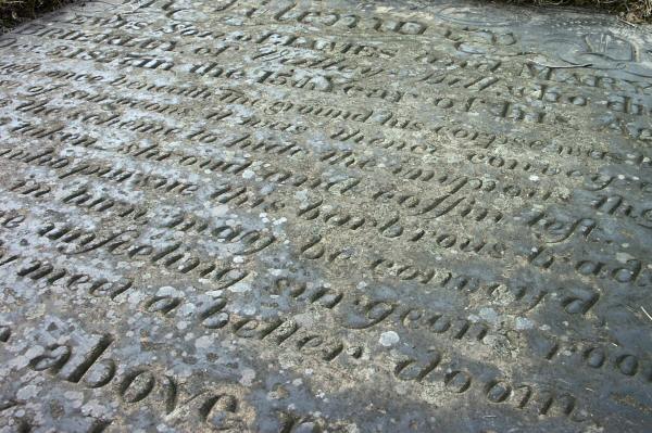 Lewis Brierley's Grave, Mottram-in-Longdendale, Cheshire.
