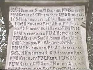 War Memorial, Victoria Street, Newton, Hyde, Cheshire.