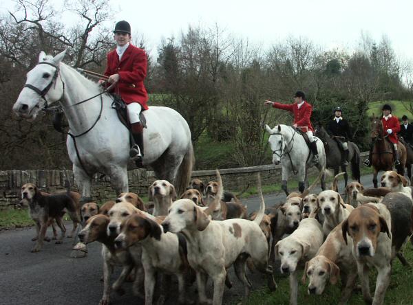 Cheshire Farmers Drag Hunt.