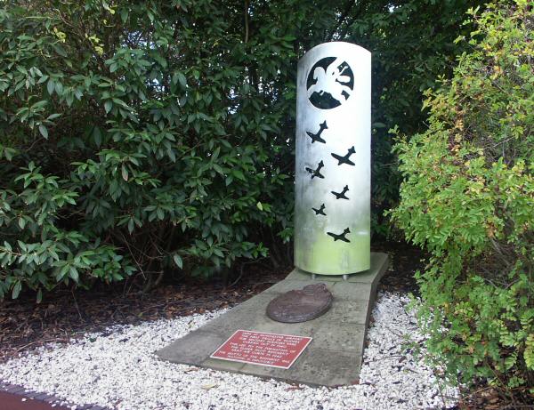 Memorial Garden, Manchester International Airport. 499