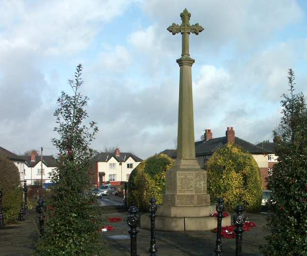 War Memorial, Bredbury and Romiley, Cheshire.