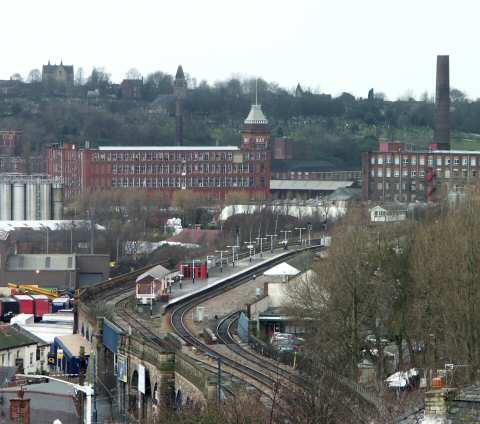 Railway Ventilation Tower, Cocker Hill, Stalybridge, Cheshire.
