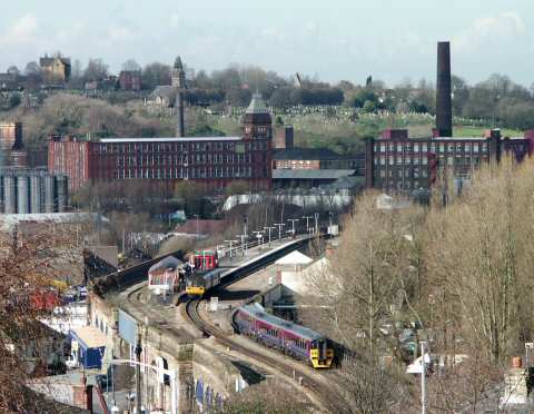 Railway Ventilation Tower, Cocker Hill, Stalybridge, Cheshire.