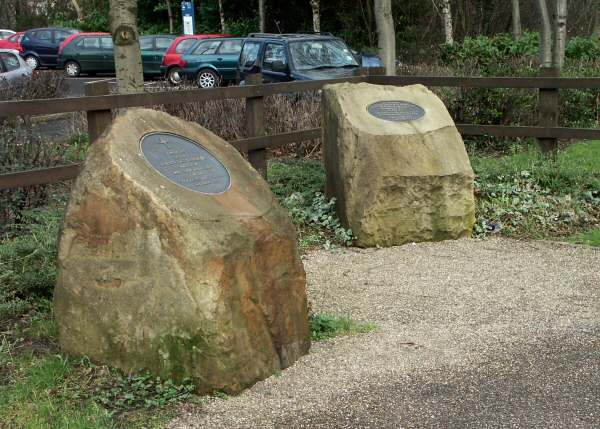 Memorial to the Stockport Air Disaster, 1967.