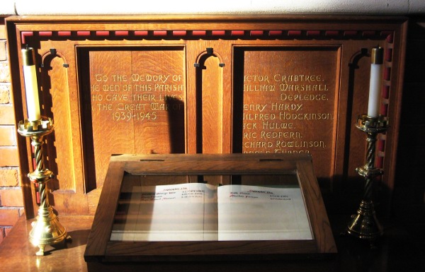 War Memorial, St Elisabeth, Reddish.