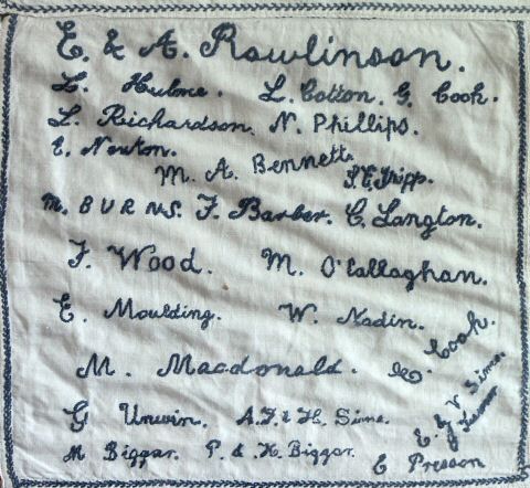 Remembrance Table Cloth, Stockport.