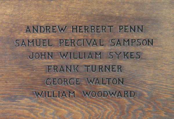 War Memorial, St Peter, Stockport.