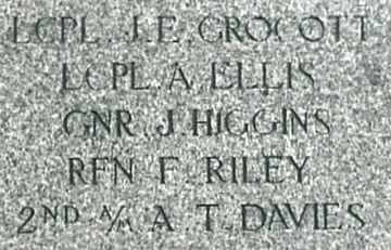 War Memorial, Alsager, Cheshire.