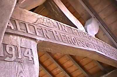 War Memorial, Aston, Cheshire.