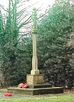 War Memorial, Appleton Thorn, Cheshire.