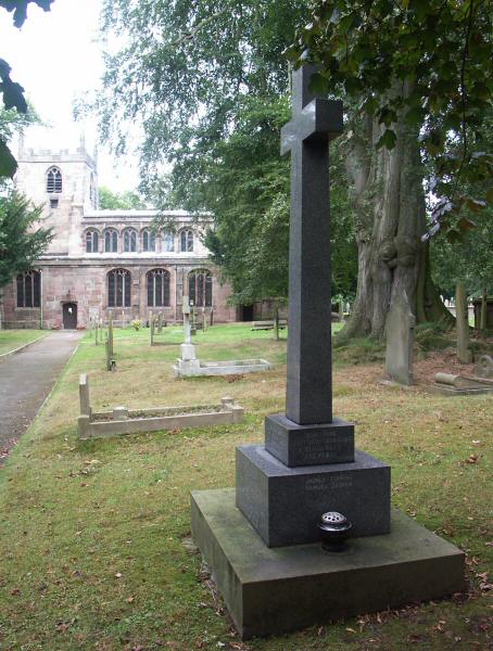 War Memorial, Brereton, Cheshire.