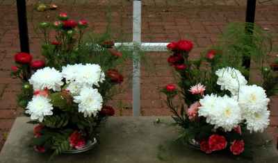 Memorial to Arthur L Brown, Nantwich, Cheshire.