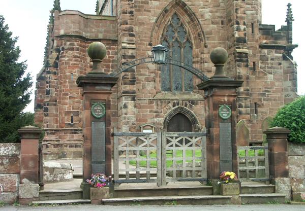 War Memorial, Bunbury, Cheshire.