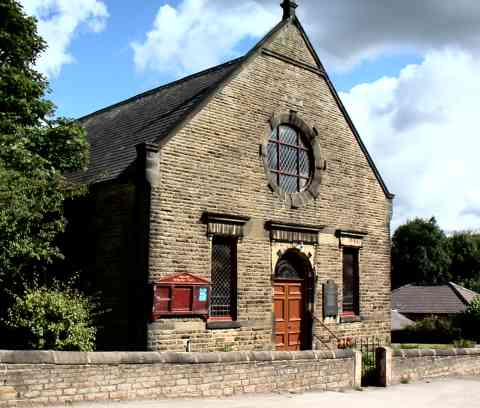War Memorial, Chisworth, Derbyshire.