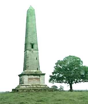 The Combermere Monument, Comber Mere, Cheshire.