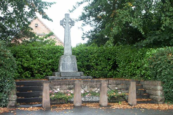 War Memorial, Haslington, Cheshire.