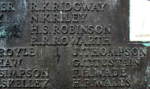 War Memorial, Heaton Chapel and Heaton Moor.