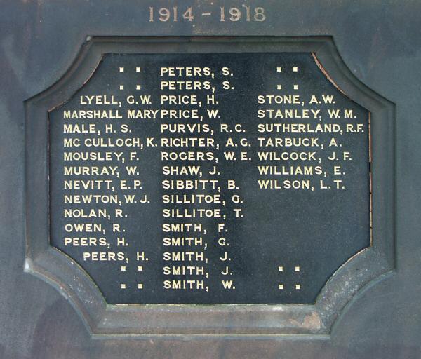 War Memorial, Heswall, Cheshire.