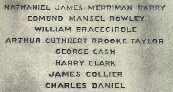 War Memorial, Over Knutsford, Cheshire.