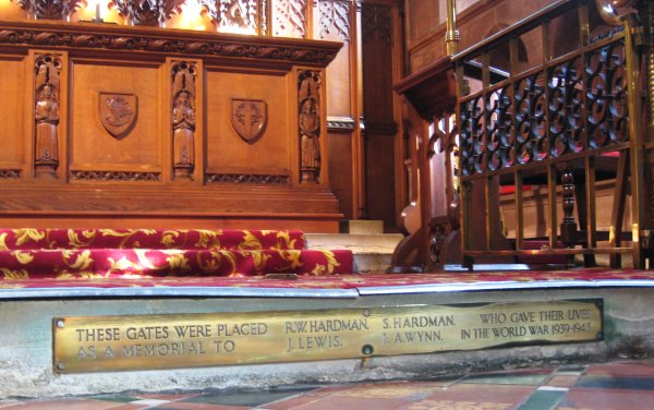 WW2 War Memorial, St John, Norley.