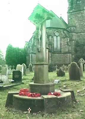 War Memorial, Oughtrington, Cheshire.