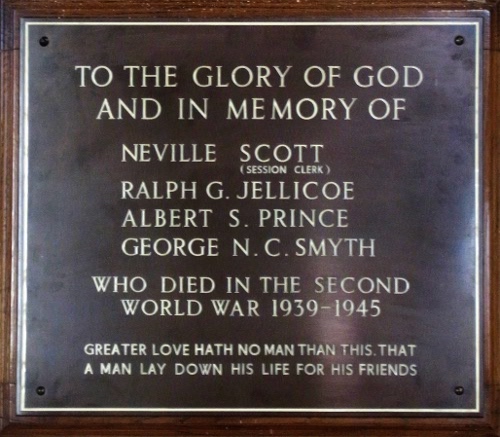 WW2 War Memorial, Parkgate & Neston United Reformed Church.