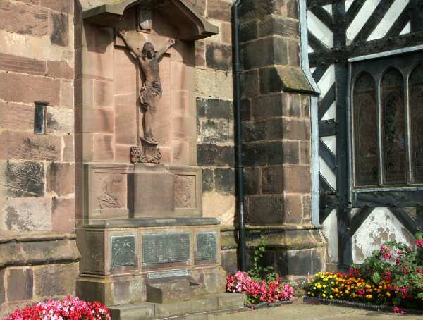 War Memorial, Lower Peover, Cheshire.