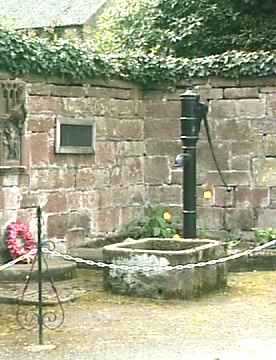 War Memorial, Saighton, Cheshire.