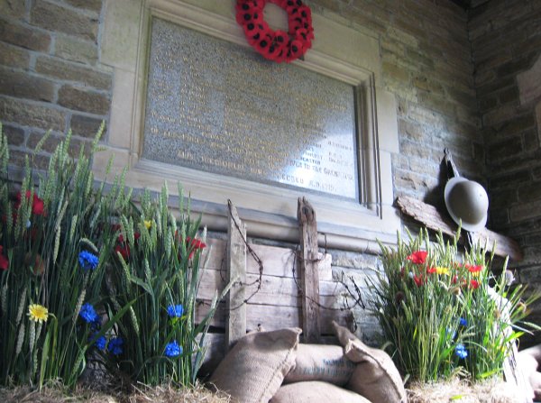 War Memorial, Sandbach Heath, Cheshire.