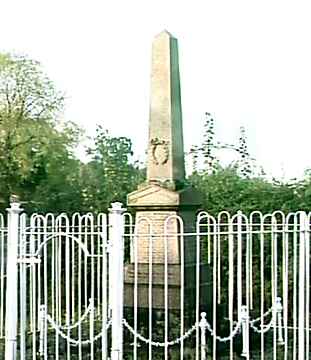 War Memorial, Threapwood, Cheshire.
