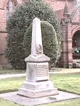 War Memorial, Thurstaston, Cheshire.