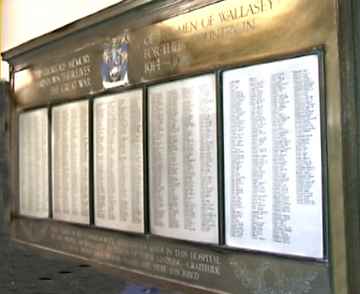 War Memorial, Wallasey, Cheshire.
