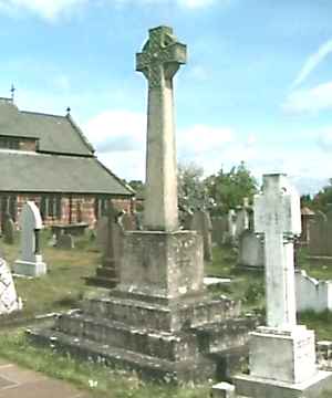 War Memorial, Waverton, Cheshire.