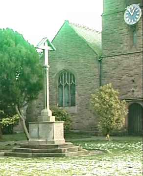 War Memorial, Wharton, Cheshire.