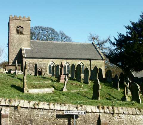 St Michael's Church, Wincle, Cheshire.